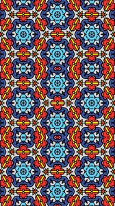 Preview wallpaper kaleidoscope, patterns, shapes, colorful
