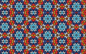 Preview wallpaper kaleidoscope, patterns, shapes, colorful