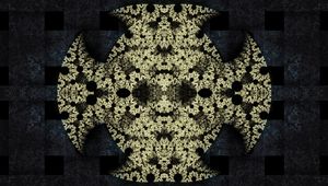 Preview wallpaper kaleidoscope, patterns, spots, dark