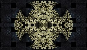 Preview wallpaper kaleidoscope, patterns, spots, dark