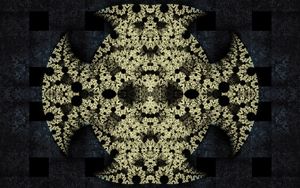 Preview wallpaper kaleidoscope, patterns, spots, dark