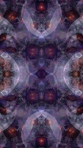 Preview wallpaper kaleidoscope, shapes, abstraction, glow