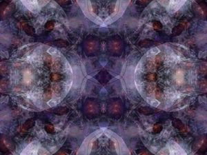 Preview wallpaper kaleidoscope, shapes, abstraction, glow