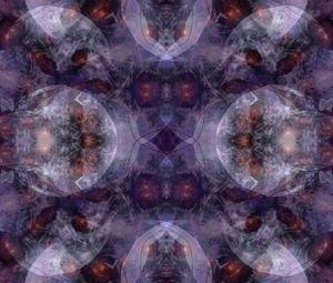 Preview wallpaper kaleidoscope, shapes, abstraction, glow