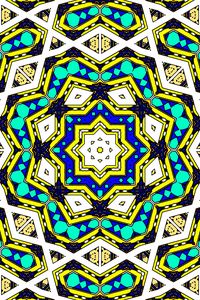 Preview wallpaper kaleidoscope, shapes, bright, background, abstraction