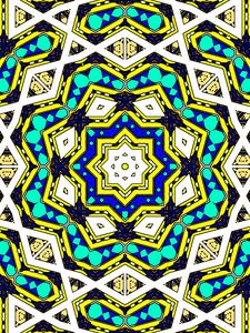 Preview wallpaper kaleidoscope, shapes, bright, background, abstraction