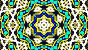 Preview wallpaper kaleidoscope, shapes, bright, background, abstraction