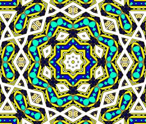 Preview wallpaper kaleidoscope, shapes, bright, background, abstraction