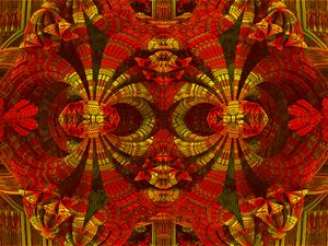 Preview wallpaper kaleidoscope, shapes, lines, abstraction