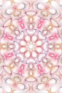 Preview wallpaper kaleidoscope, shapes, pattern, light