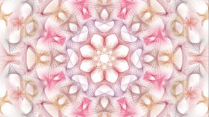 Preview wallpaper kaleidoscope, shapes, pattern, light