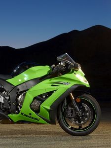 Preview wallpaper kawasaki-ninja, motorcycle, sports