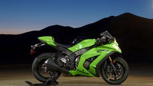 Preview wallpaper kawasaki-ninja, motorcycle, sports