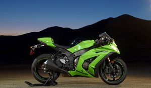 Preview wallpaper kawasaki-ninja, motorcycle, sports