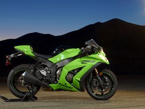 Preview wallpaper kawasaki-ninja, motorcycle, sports