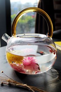 Preview wallpaper kettle, tea, flowers