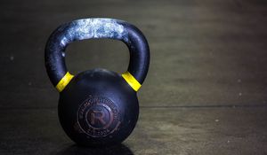 Preview wallpaper kettlebell, gym, magnesia, workouts