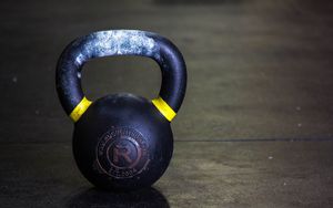 Preview wallpaper kettlebell, gym, magnesia, workouts