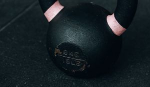 Preview wallpaper kettlebell, gym, sport