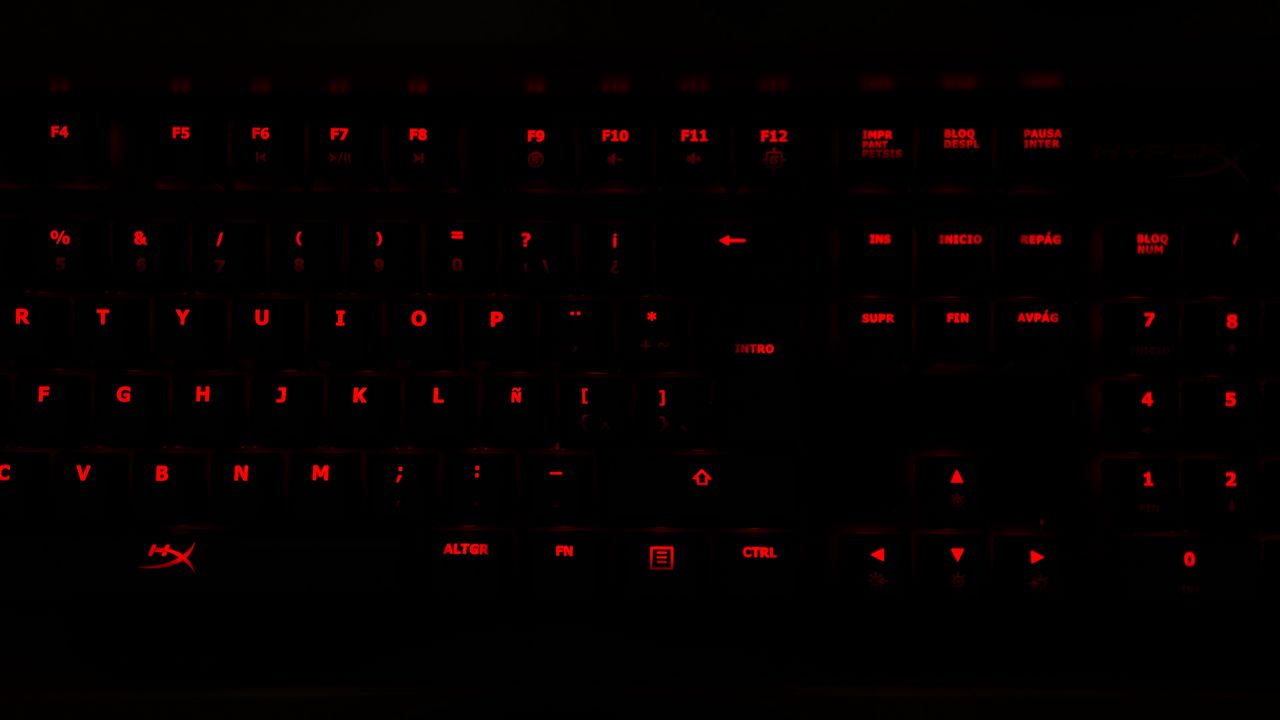 Wallpaper keyboard, keys, letters, backlight