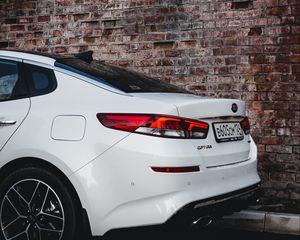 Preview wallpaper kia, car, white