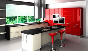 Preview wallpaper kitchen design, interior, design