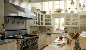 Preview wallpaper kitchen, furniture, dishes, food, style, interior