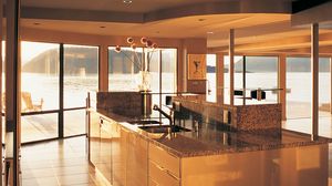 Preview wallpaper kitchen, sea, interior