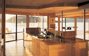 Preview wallpaper kitchen, sea, interior