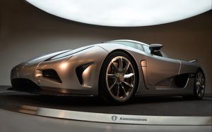 Preview wallpaper koenigsegg agera, cars, gray