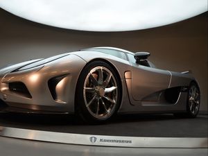 Preview wallpaper koenigsegg agera, cars, gray