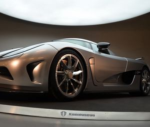 Preview wallpaper koenigsegg agera, cars, gray