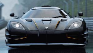 Preview wallpaper koenigsegg ccx, koenigsegg, sports car, racing, front view