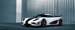 Preview wallpaper koenigsegg, one, side view