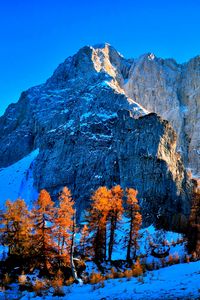 Preview wallpaper kranjska gora, slovenia, mountains, sky, mountain landscape, snow