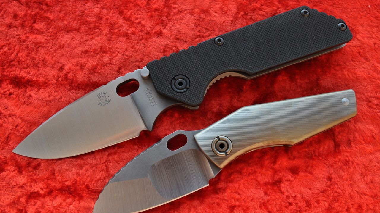 Wallpaper krein regrind, strider, knives, folding