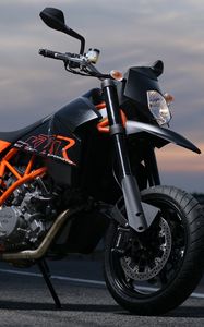 Preview wallpaper ktm 950 supermoto r, ktm 950 sm, motorcycle