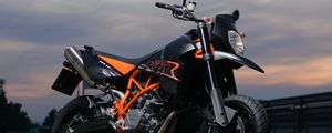 Preview wallpaper ktm 950 supermoto r, ktm 950 sm, motorcycle