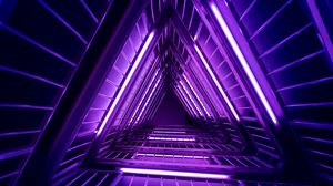 Preview wallpaper ladder, purple, light
