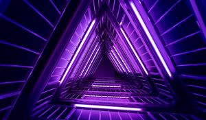 Preview wallpaper ladder, purple, light