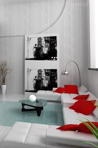 Preview wallpaper ladder, sofa, glass, interior