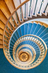 Preview wallpaper staircase, spiral, star, height