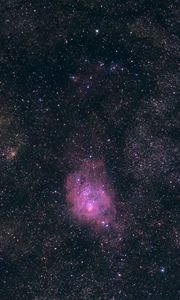 Preview wallpaper lagoon nebula, nebula, stars, space