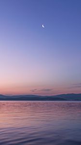 Preview wallpaper lake, dawn, horizon, ural, russia