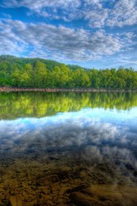 Preview wallpaper lake, forest, landscape