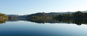 Preview wallpaper lake, forest, reflection, sky, nature