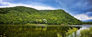 Preview wallpaper lake, hungary, landscape, dieks