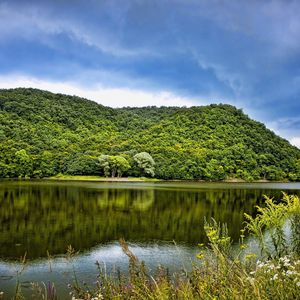 Preview wallpaper lake, hungary, landscape, dieks