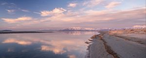 Preview wallpaper lake, landscape, mountains, reflection