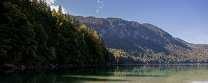 Preview wallpaper lake, landscape, nature, trees